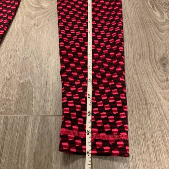 Lululemon Wunder Under Limit Edition Deep Dive Ombre Print Leggings Pink size 4 - Picture 7 of 9